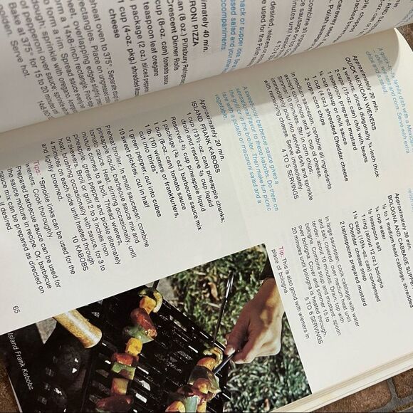 Vintage 1971 Pillsburys Creative Cooking in Minutes FIRST EDITION maybe - Picture 4 of 15